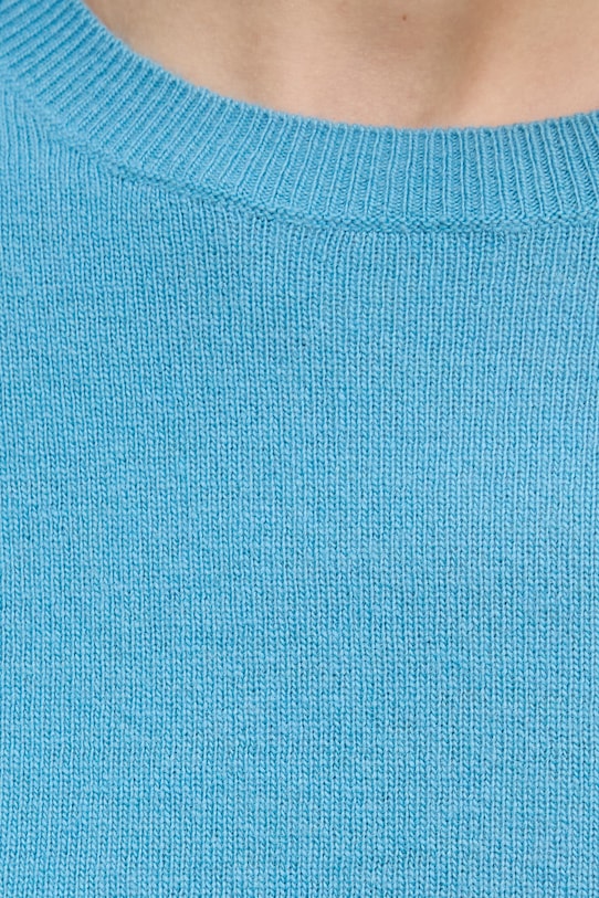 United Colors of Benetton sweter wełniany 1002D1K01 niebieski