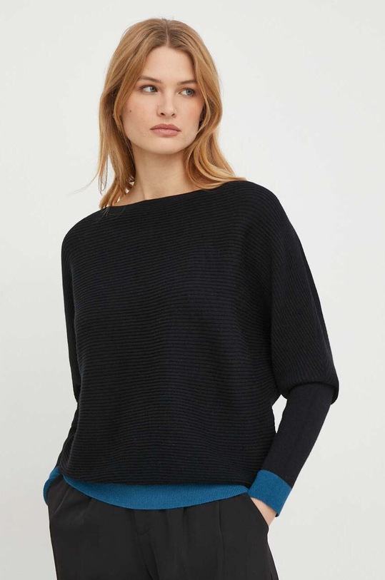 Πουλόβερ United Colors of Benetton άλλο μαύρο 1066E109V