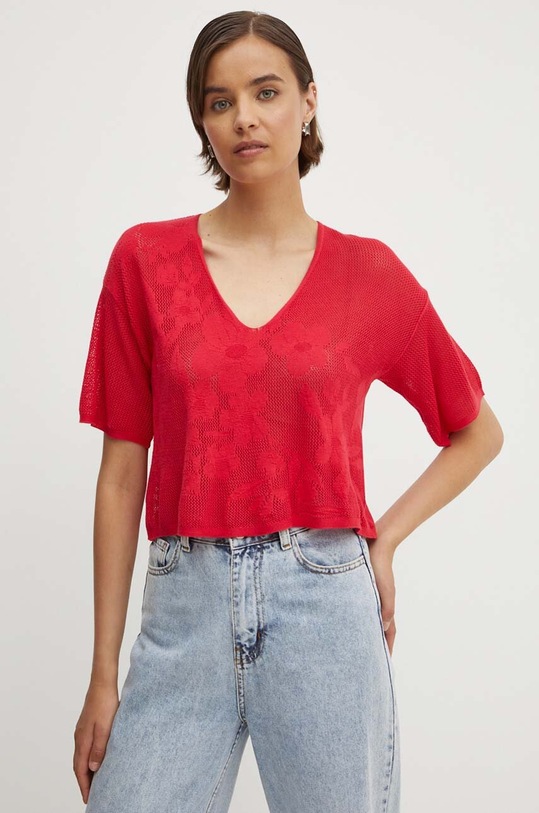 United Colors of Benetton tricou roz 103CD401M