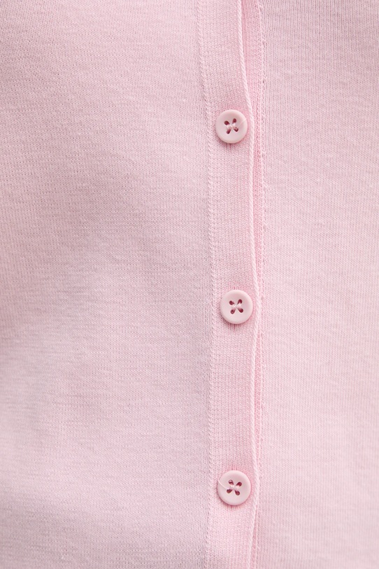 United Colors of Benetton kardigan bawełniany 1091D5558 różowy