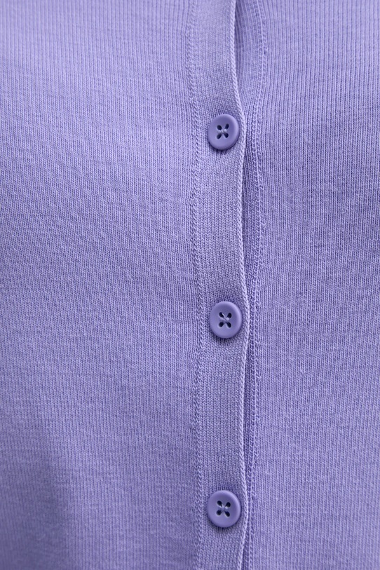 United Colors of Benetton kardigan bawełniany 1091D5558 fioletowy