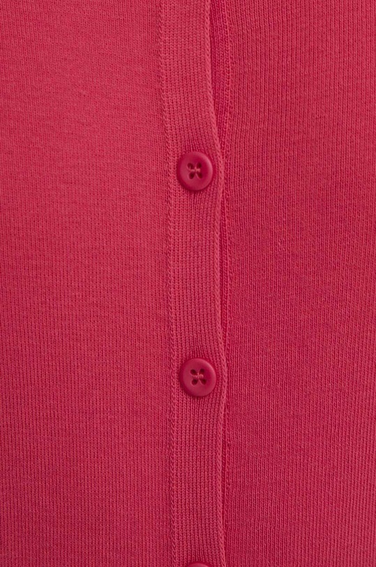 United Colors of Benetton cardigan din bumbac 1091D5558 roz