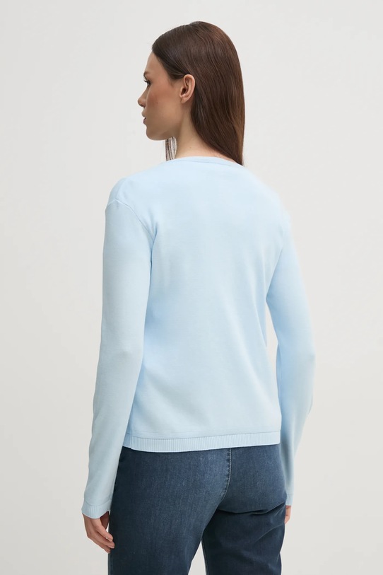 Oblečení Bavlněný kardigan United Colors of Benetton 1091D5558 modrá