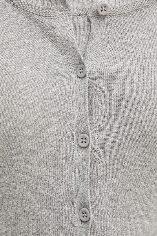 United Colors of Benetton cardigan din bumbac 1091D5558 gri
