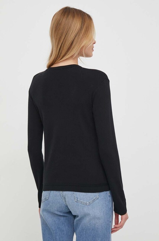 Odzież United Colors of Benetton kardigan bawełniany 1091D5558 czarny