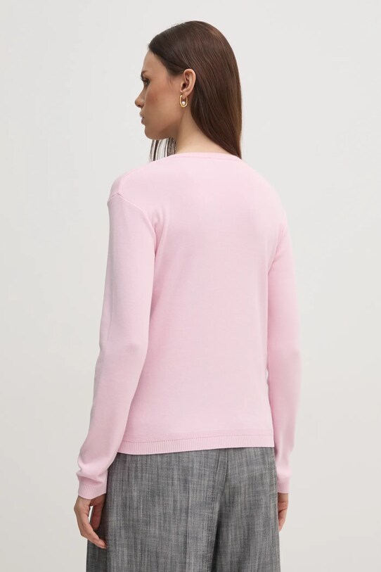 Abbigliamento United Colors of Benetton maglione in cotone 1091D1M08 rosa
