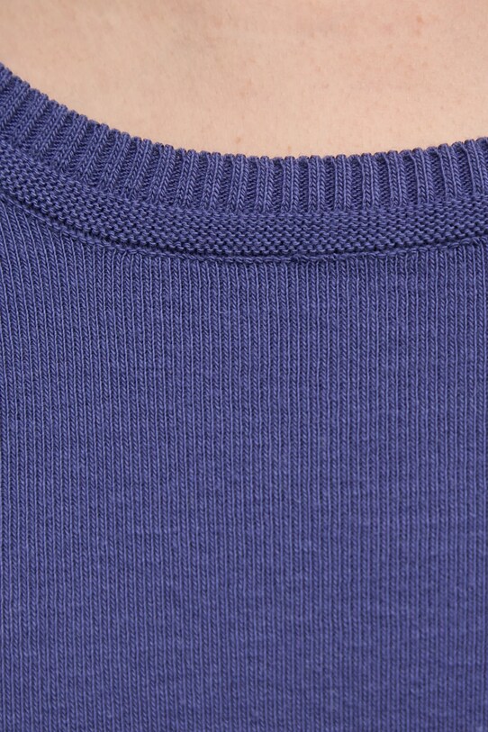 United Colors of Benetton sweter bawełniany 1091D1M08 granatowy