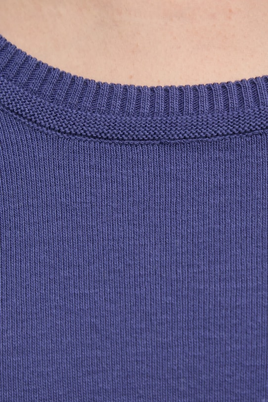 United Colors of Benetton sweter bawełniany 1091D1M08 granatowy