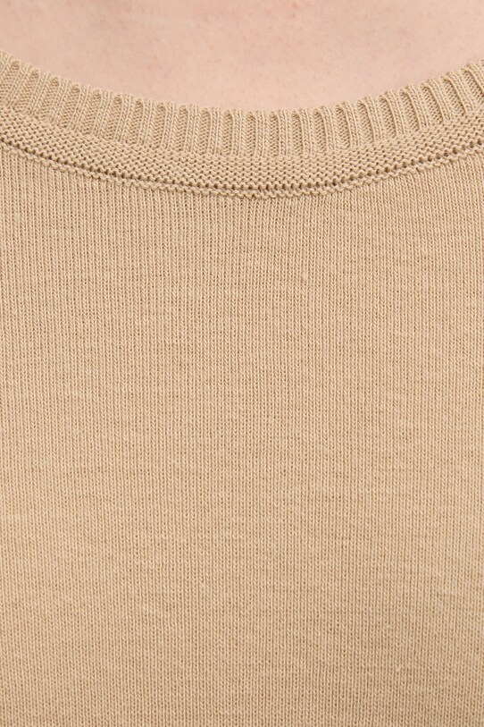 United Colors of Benetton pulover de bumbac 1091D1M08 bej