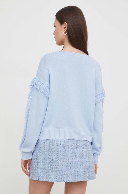 Odjeća Pamučni pulover United Colors of Benetton 1077D10A6 plava