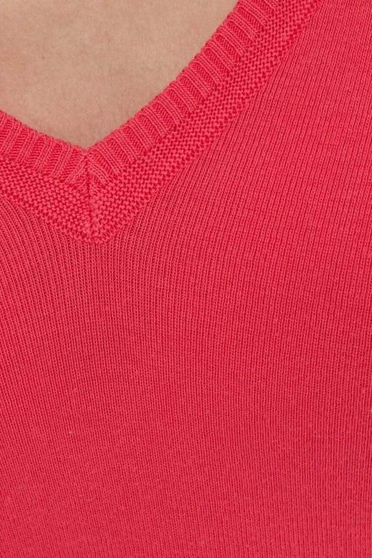 United Colors of Benetton sweter bawełniany 1091D4625 różowy