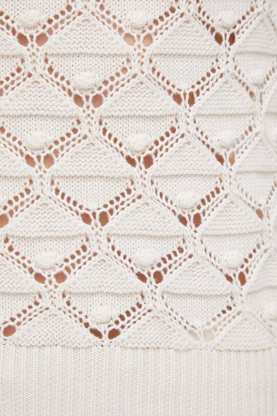 United Colors of Benetton sweter bawełniany 1594E108U beżowy