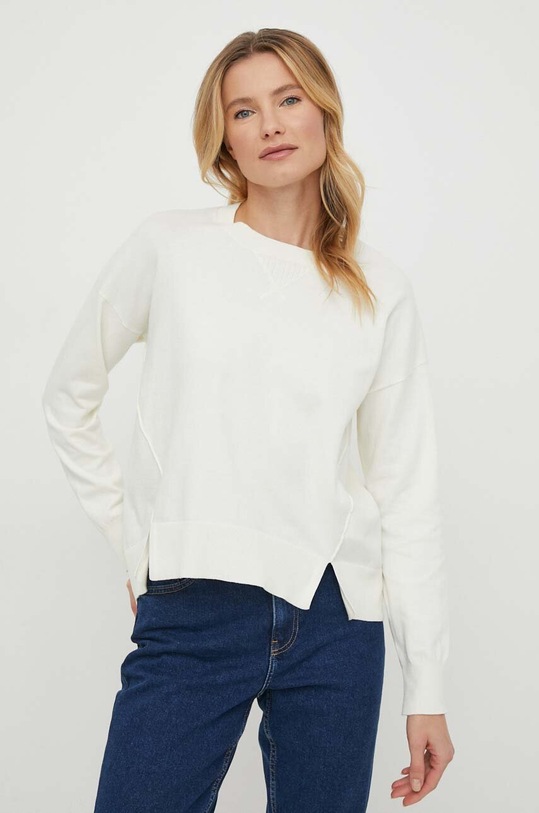 Sisley sweter pozostałe beżowy 15CQM104H