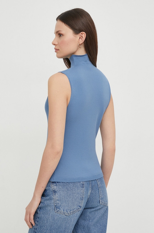 Oblečení Top Sisley 14ETM201O modrá
