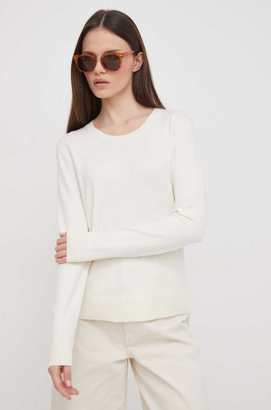 Sisley pulover subtiri bej 14ETM100F