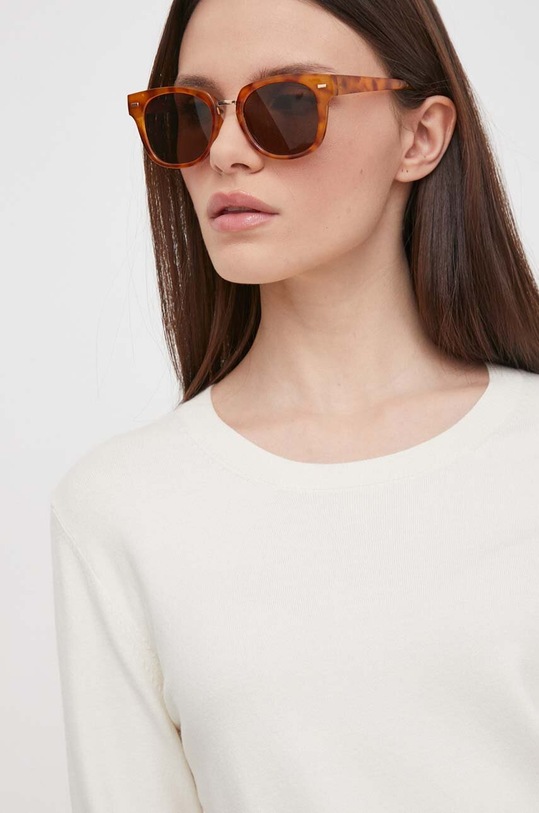 Sisley pulover bej 14ETM100F