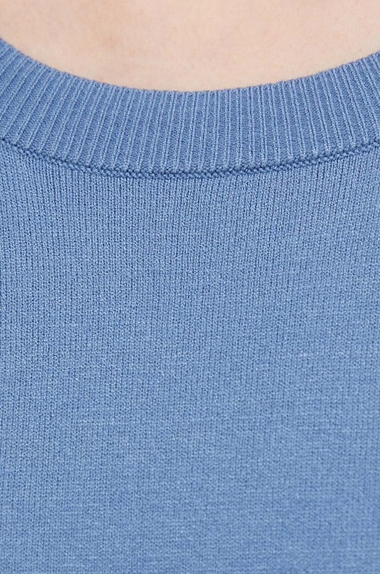 Sisley sweter 14ETM100F niebieski