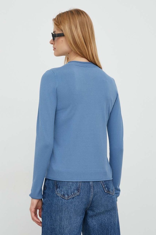 Odzież Sisley kardigan 14ETM5203 niebieski