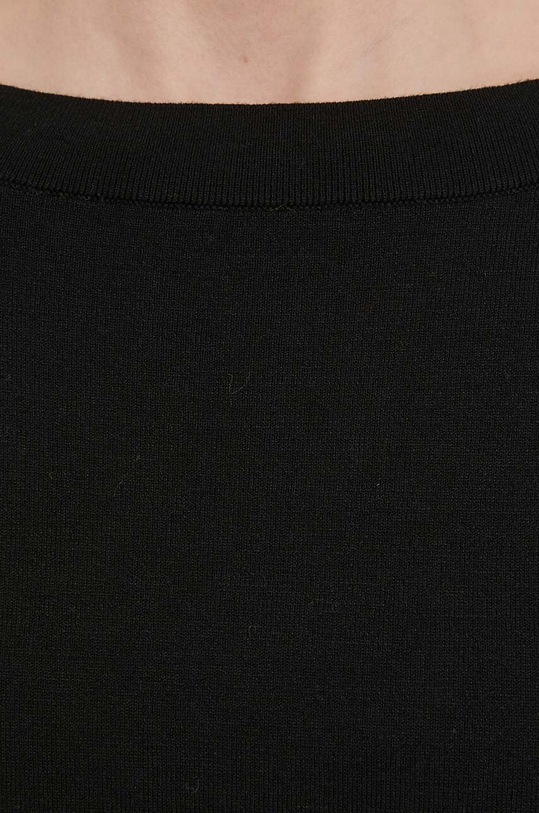 Sisley pulover 14ETM103J negru