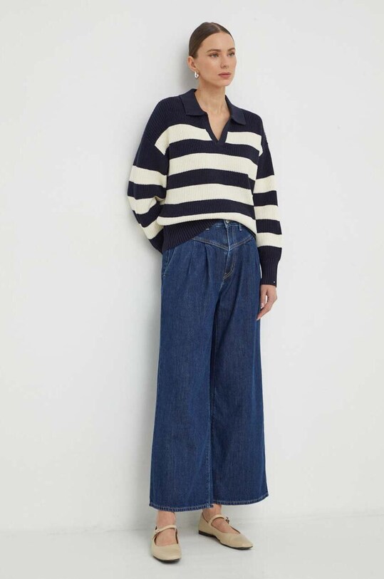 Sveter Levi's A8453 tmavomodrá SS24