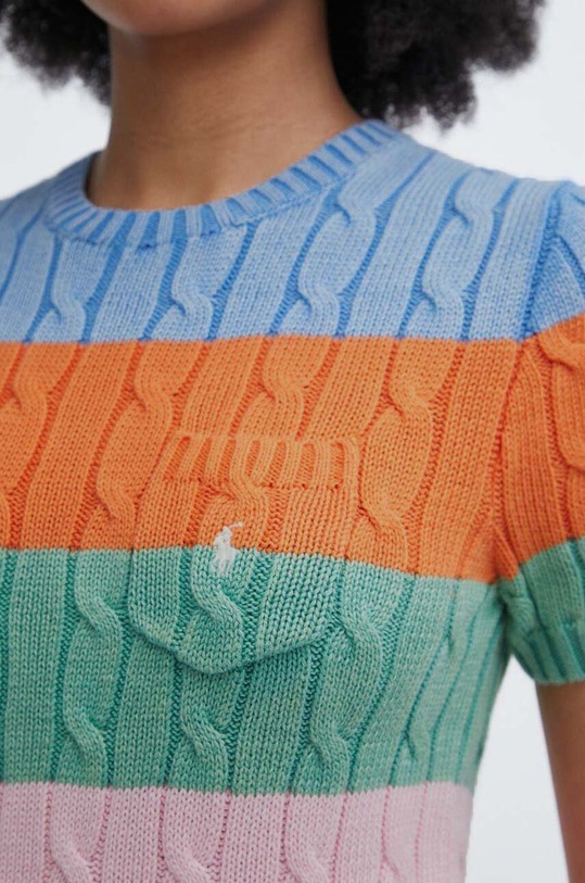 Polo Ralph Lauren maglione in cotone 211935307 multicolore
