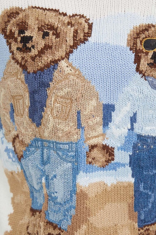 Бавовняний светр Polo Ralph Lauren 211935308 білий