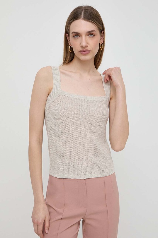 Ζακέτα και τοπ Max Mara Leisure 2416381018600 μπεζ SS24
