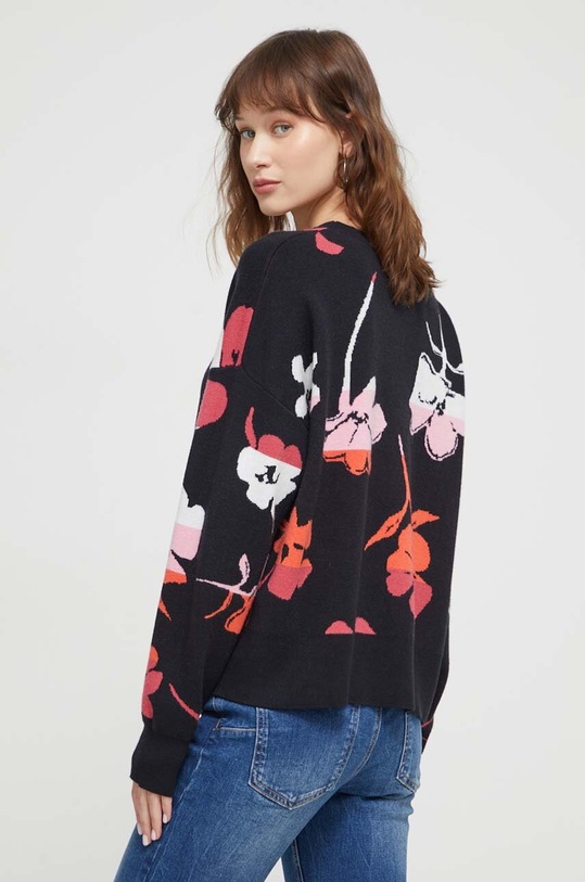 Odzież Desigual sweter LUCA 24SWJF19 czarny