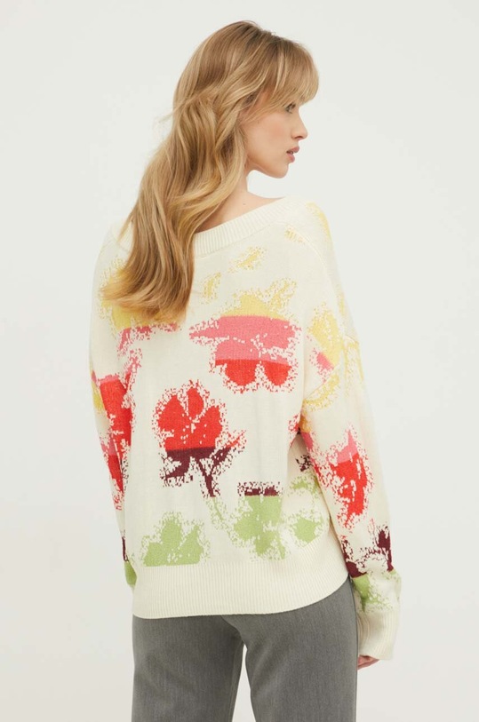 Odzież Desigual sweter JOIN 24SWJF37 beżowy