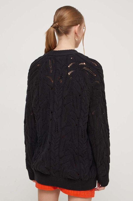 Odzież Desigual kardigan JANIS 24SWJF45 czarny