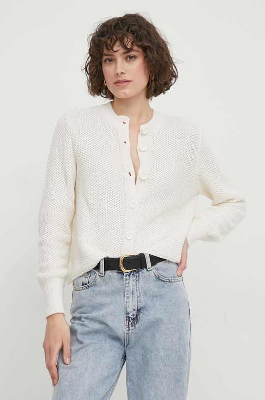 Kardigan Sisley béžová 1085M500H