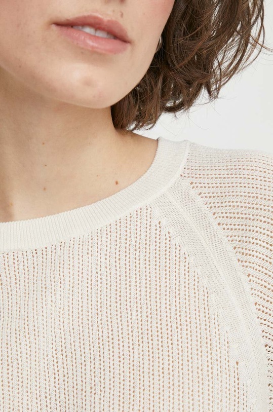 Svetr Sisley 108ZM1043 béžová