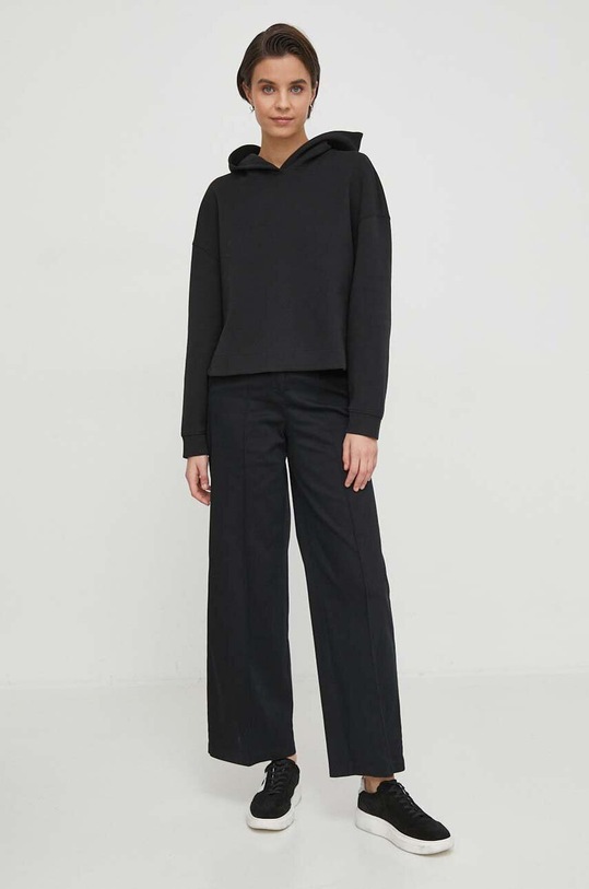 Sisley bluza 3YL9L200O czarny SS24