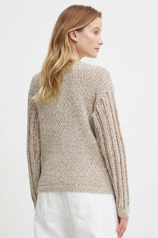 Одяг Светр Sisley 1ZPJM104T бежевий