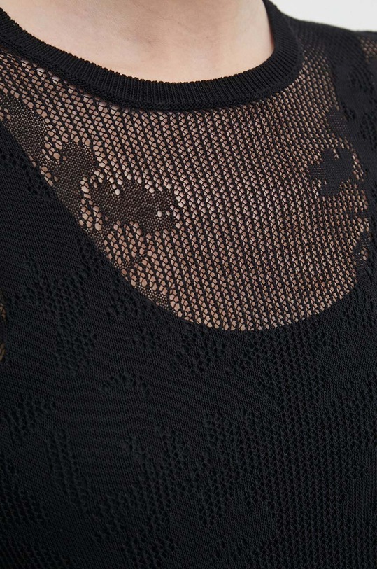 Sisley sweter 1084M104S czarny
