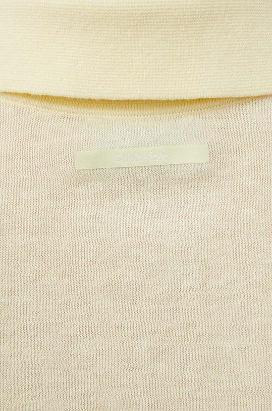 Polo triko s příměsí hedvábí Calvin Klein K20K206915