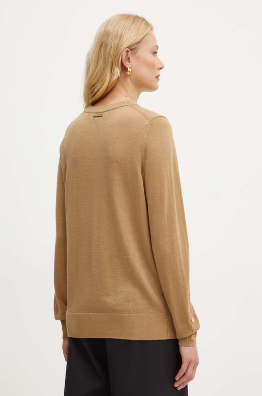 Oblečení Vlněný svetr MICHAEL Michael Kors MS460XH4VR béžová