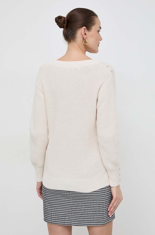 Ρούχα Βαμβακερό πουλόβερ Morgan MANOU MANOU.IVOIRE μπεζ