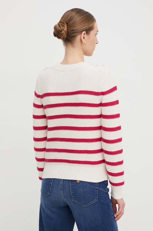 Ρούχα Πουλόβερ Morgan MASHI MASHI.IVOIRE/FUCHSIA μπεζ