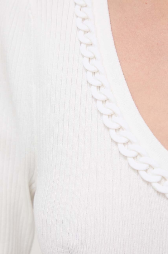 Morgan sweter MCORDE MCORDE.OFF.WHITE biały