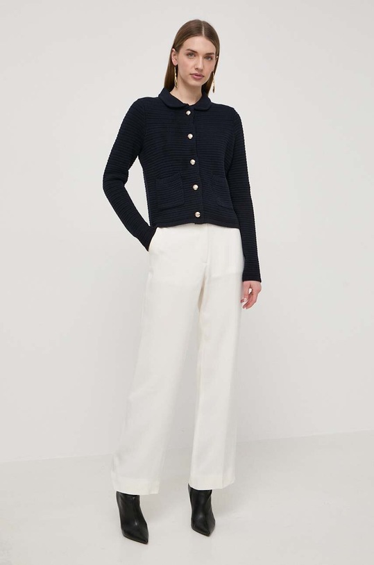 Bavlněný kardigan Morgan MDOG MDOG.MARINE námořnická modř SS24