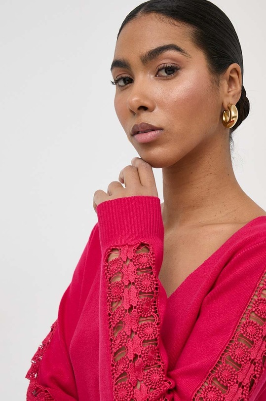 Morgan sweter MIELA różowy MIELA.FUCHSIA