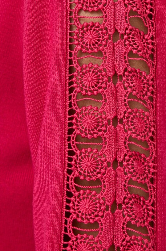 Morgan sweter MIELA MIELA.FUCHSIA różowy
