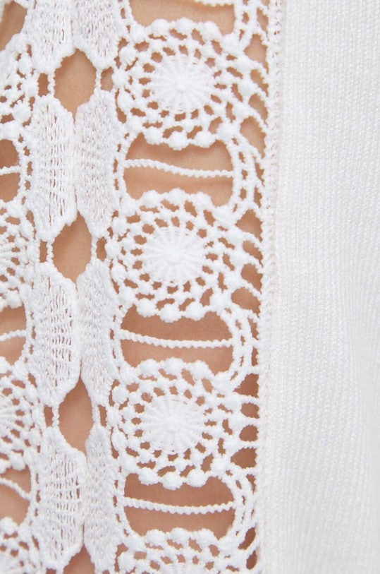 Morgan sweter MIELA MIELA.OFF.WHITE beżowy