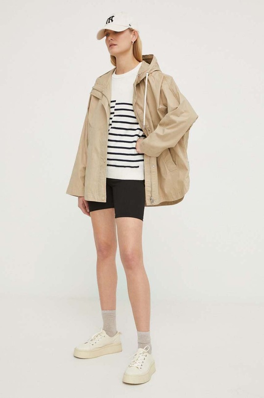 Светр з домішкою вовни G-Star D24489.D563 бежевий SS24