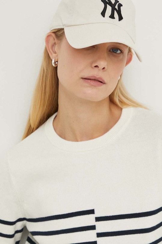 Светр з домішкою вовни G-Star бежевий D24489.D563