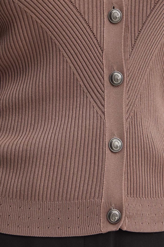 Guess kardigan KAILEY W4GR41.Z2U00 brązowy