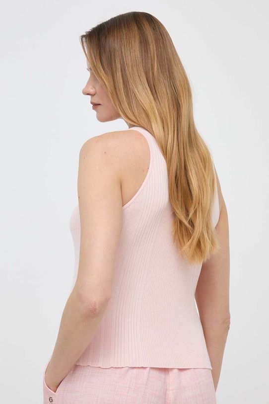 Odzież Guess top W4GR34.Z2YK2 różowy