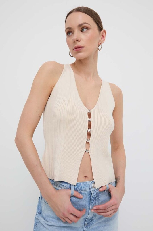 Топ Guess остальные бежевый W4GR34.Z2YK2