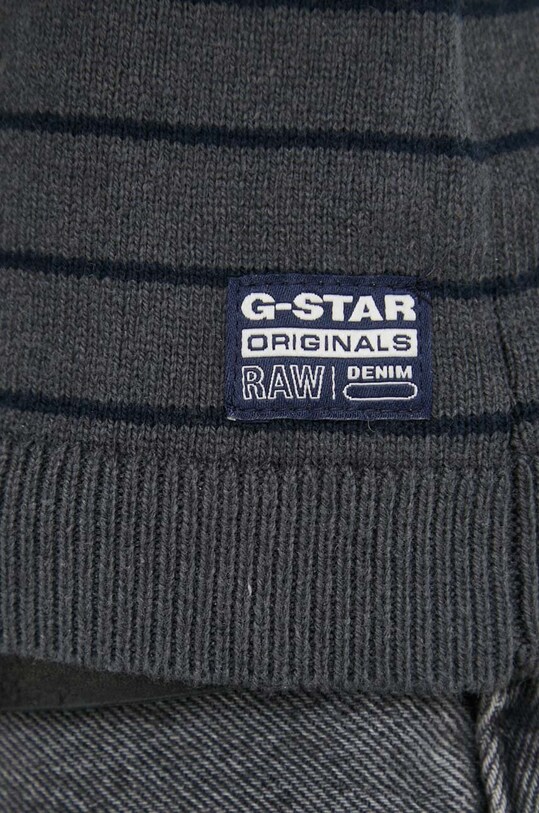 G-Star pulover din amestec de lână D24491.D563 gri
